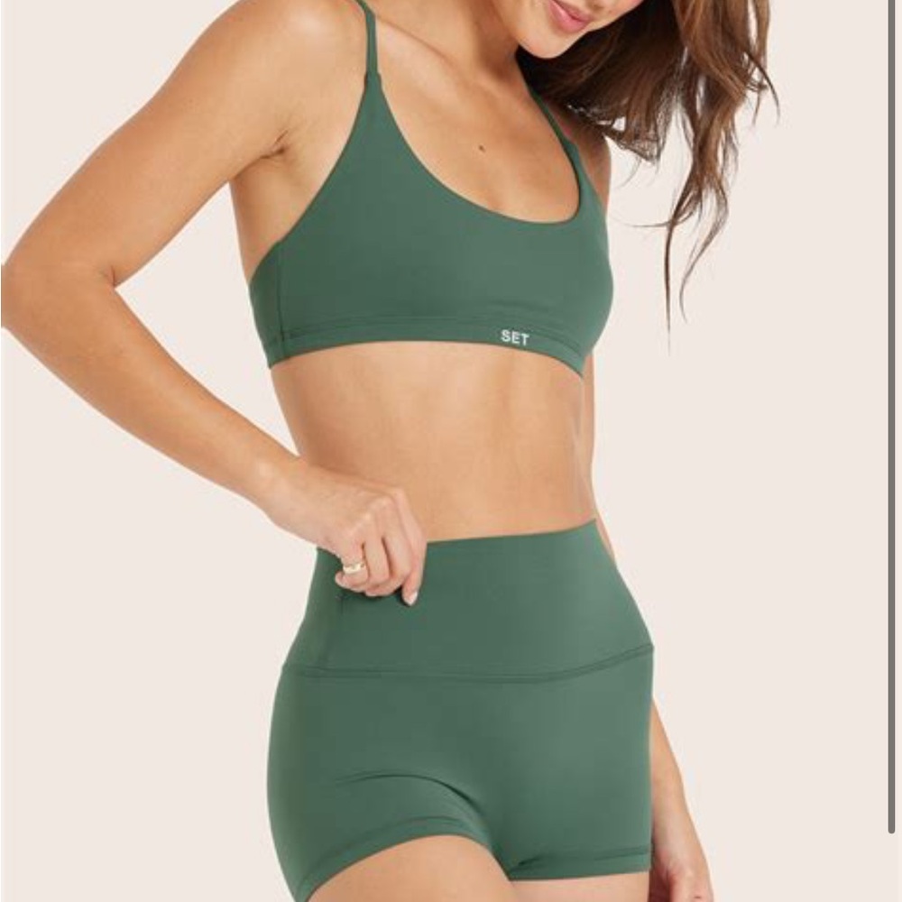 Airluxe breathe y strap bra juniper